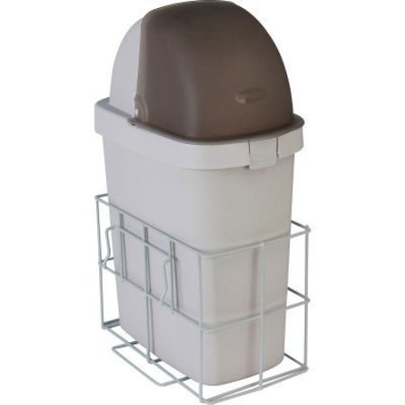 DETECTO DetectoÂ Waste Bin W/ Accessory Rail For Whisper Anesthesiology Loaded Carts CAWCWB